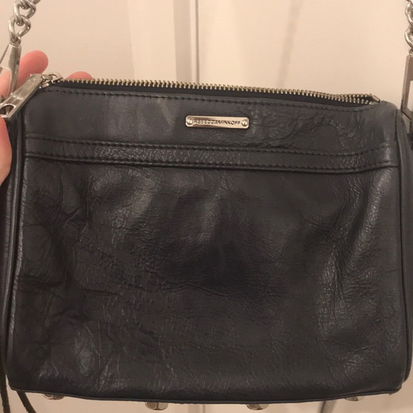 Rebecca Minkoff Navy Mini MAC Crossbody - Picture 3 of 3